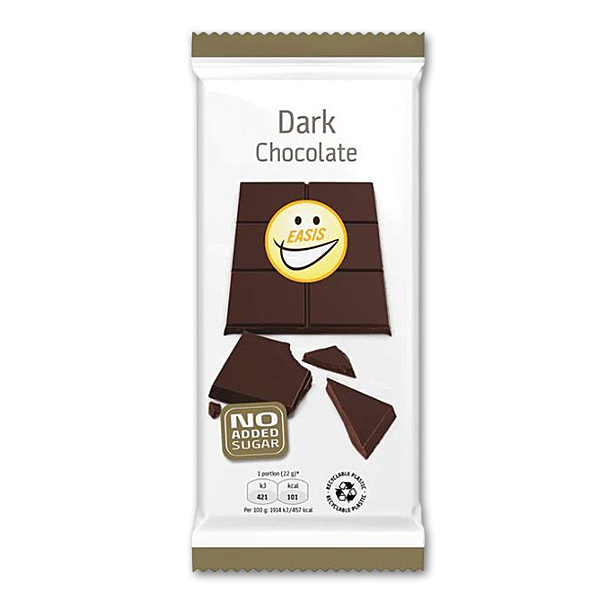 Easis Mrk chokolade uden tilsat sukker