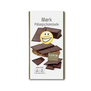 Easis Mrk Plgschokolade uden tilsat sukker