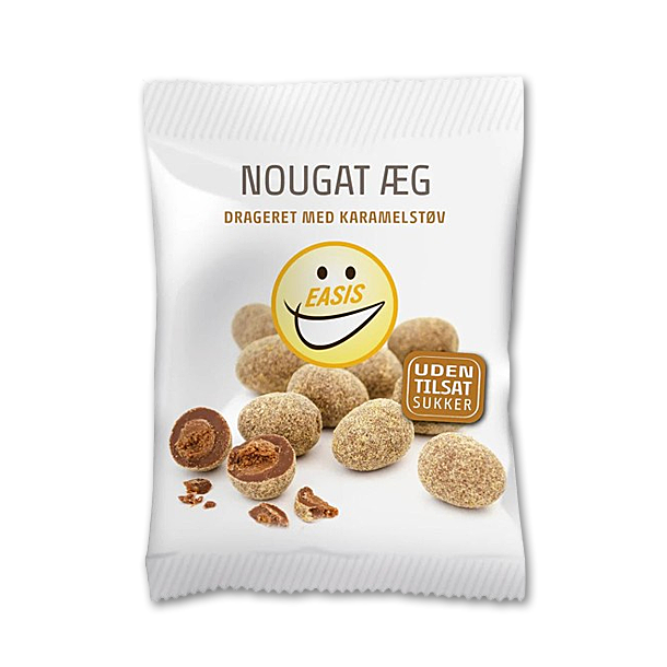 Easis Nougat �g med karamelst�v<br />Uden tilsat sukker