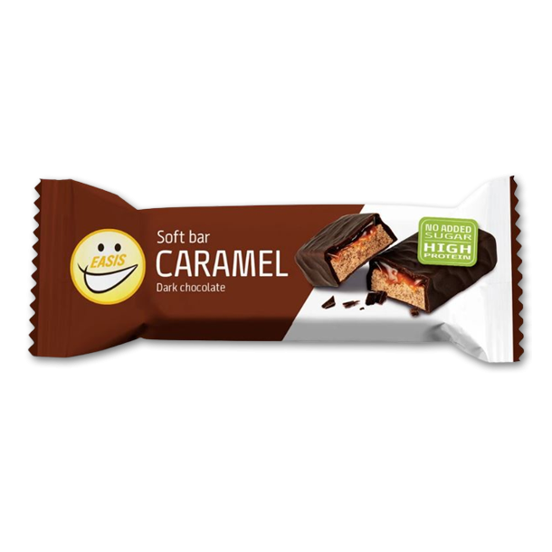 Easis Soft Bar med Karamel og mrk chokolade uden tilsat sukker