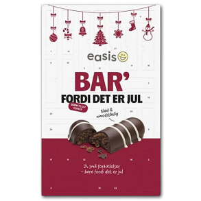 Easis Julekalender uden tilsat sukker
