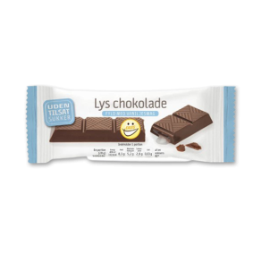 Easis Lys chokoladebar med Vaniljefyld uden tilsat sukker