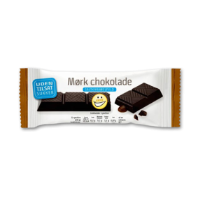 Easis Mrk chokoladebar med Saltkaramelfyld uden tilsat sukker