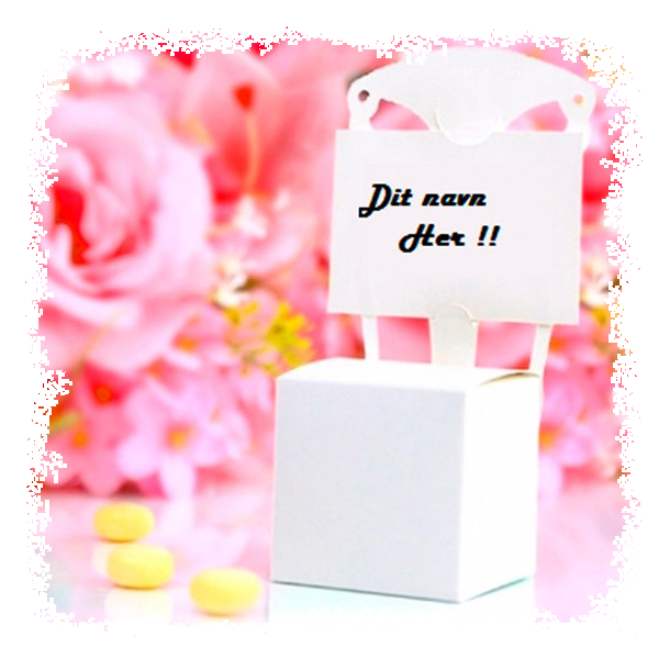 Favor Box 'Stol' 10 stk