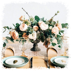 Favor Box 'Kageske' natur 10 stk