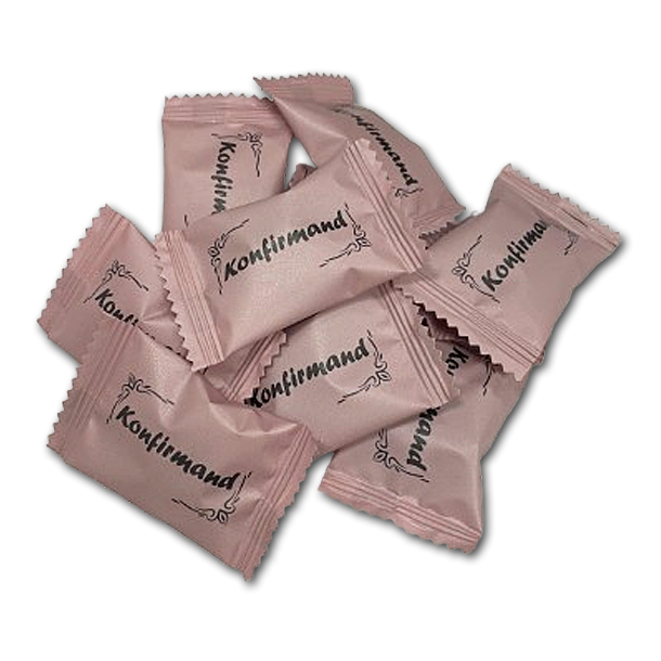 Konfirmandpynt med Bolsjer<br />Rosa