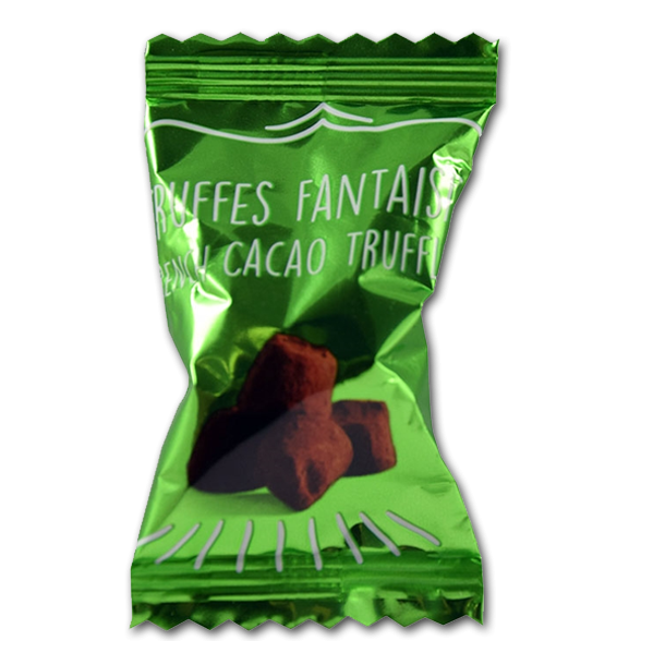 Kakaotr�fler enkeltvis indpakkede<br />Lemon pie