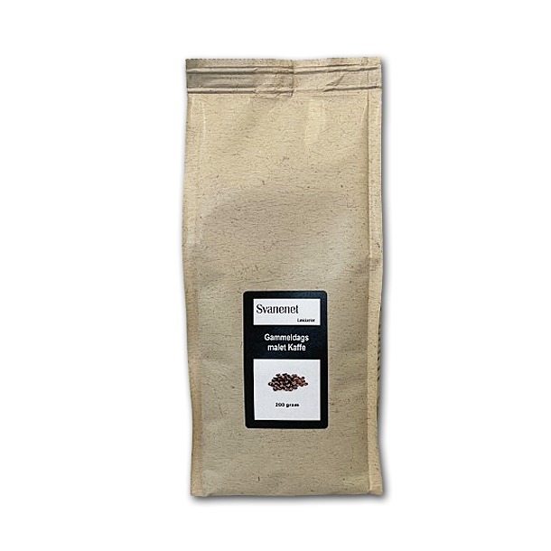 Gammeldags malet Kaffe