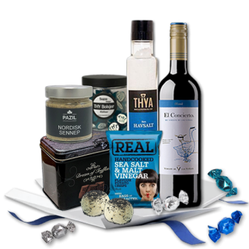 Gave med lkkerier 400 kr ekskl. moms