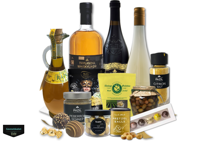 Gave med l�kkerier 800 kr ekskl. moms