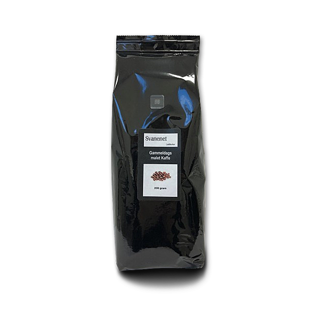 Gammeldags malet Kaffe