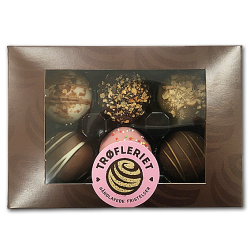 Gaveske med 6 trfler