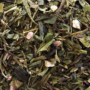 Grn/Hvid Te m. rabarber og vanilje