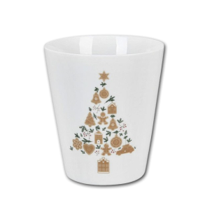 Krasilnikoff Happy Mug Christmas Tree Gingerbread
