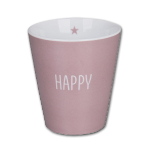Krasilnikoff Happy Mug Happy Lyserd