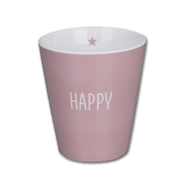Krasilnikoff Happy Mug Happy Lyserd