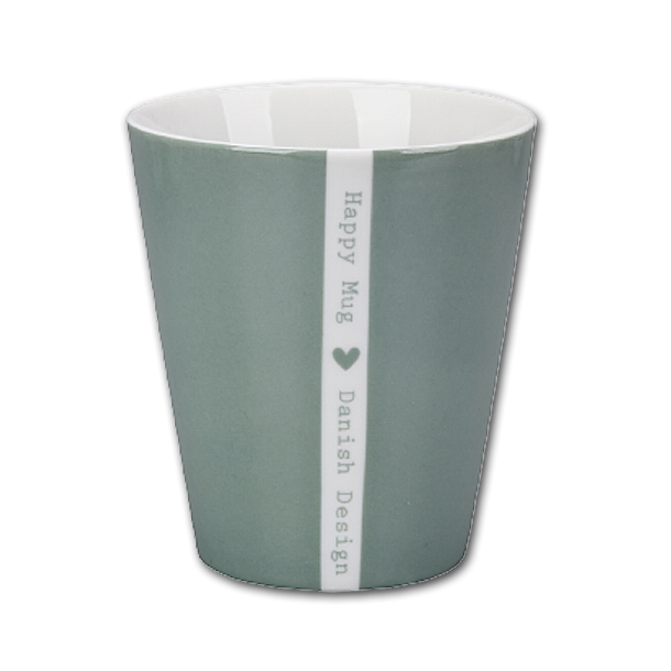 Krasilnikoff Happy Mug Hjerte Grn