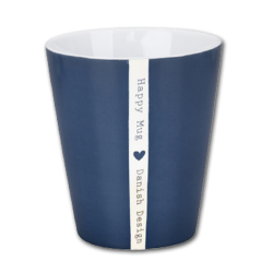 Krasilnikoff Happy Mug Hjerte Mrkebl