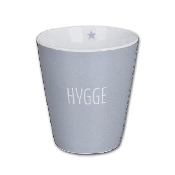 Krasilnikoff Happy Mug Hygge Lysebl