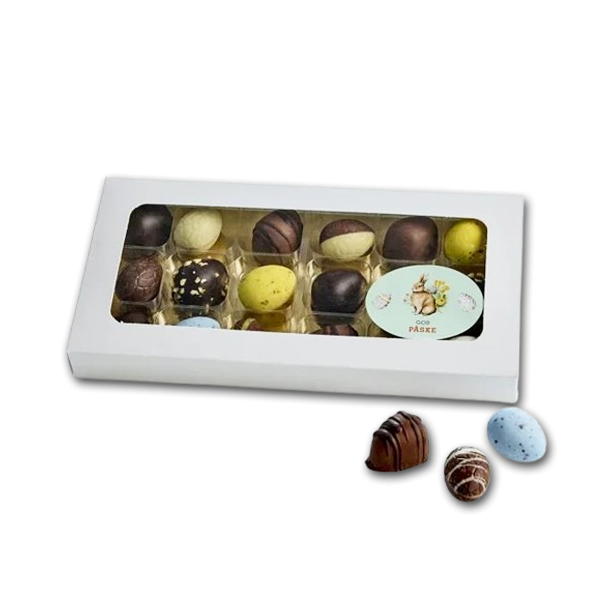 Pskeg - 18 stk. i ske med rude