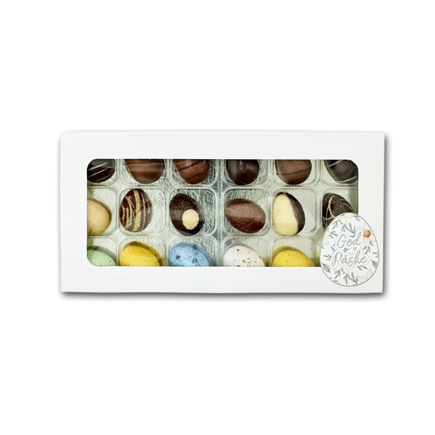 P�ske�g - 18 stk. i �ske med rude