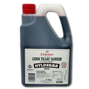 Hyldeb�r Saft<br />uden tilsat sukker