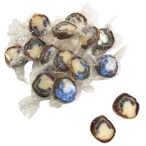 Konfirmand Bolsjer Brun