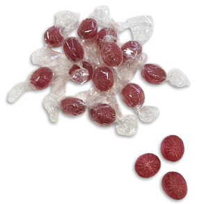 Indpakkede Jordbr bolsjer 1 kg