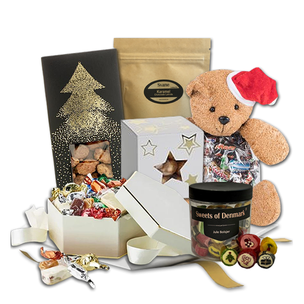 Julegave til slikmunden 249-500 kr