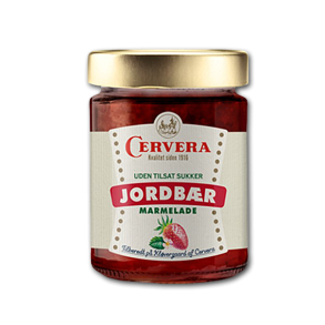 Jordbr Marmelade uden tilsat sukker