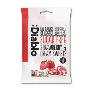 Diablo Jordbr & Flde Bolsjer<br />Sukkerfri