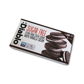 Diablo Kakaokiks med vaniljecreme<br />Sukkerfri