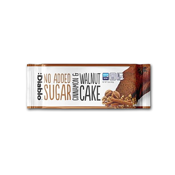 Diablo Kage med kanel og valndder<br />Uden tilsat sukker