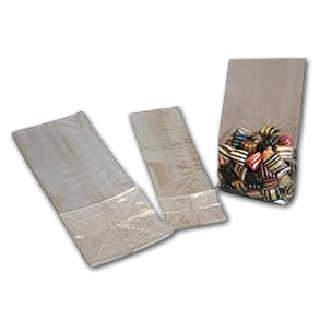 Klodsbundspose cellofan, 55x35x180 mm