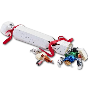 Knallert med chokoballs og fldekarameller