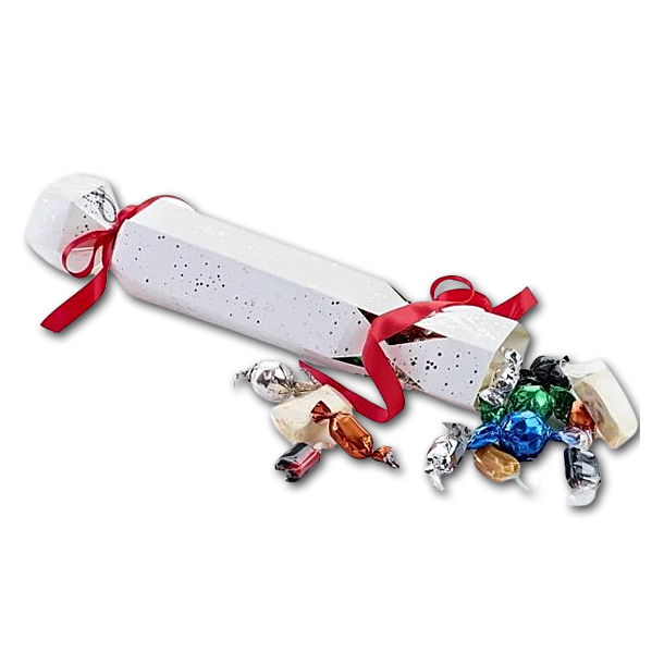 Knallert med chokoballs og fldekarameller