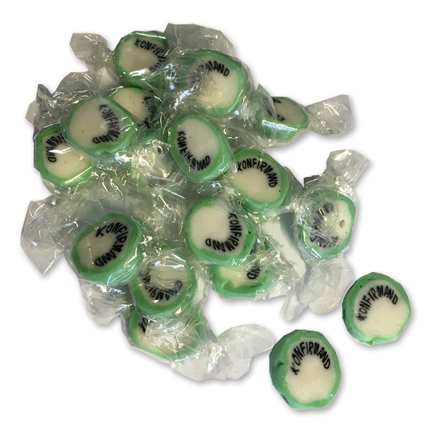 Konfirmand Bolsjer Lysegrn