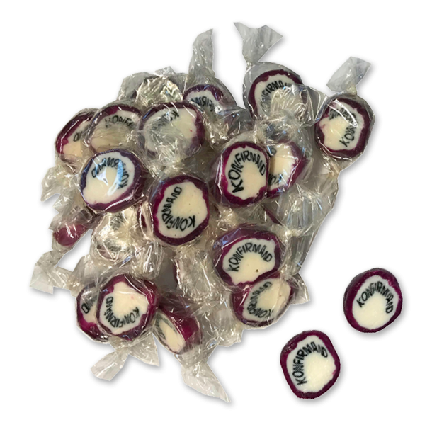 Konfirmand Bolsjer Violet