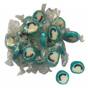 Konfirmandbolsjer Turkis<br />Indpakkede 175 g