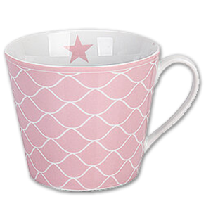 Krasilnikoff Happy Cup Mermaid Pink