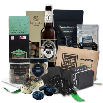 Lakridsgave 400 kr ekskl. moms