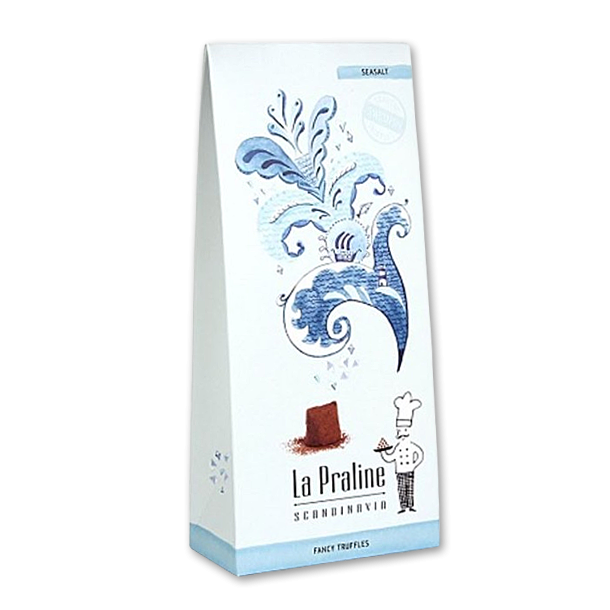 La Praline Truffles med<br />Havsalt