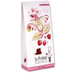 La Praline Truffles med Hindbrsmag