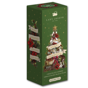 Julesm�kager med chokoladefyld