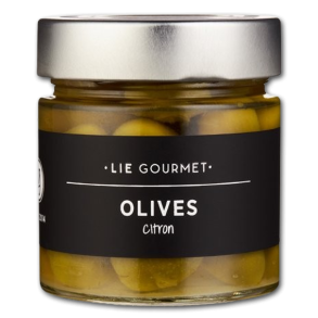 Lie Gourmet Grnne Oliven med Citron