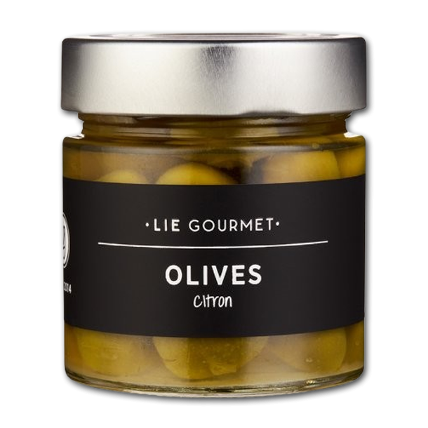 Lie Gourmet Grnne Oliven med Citron
