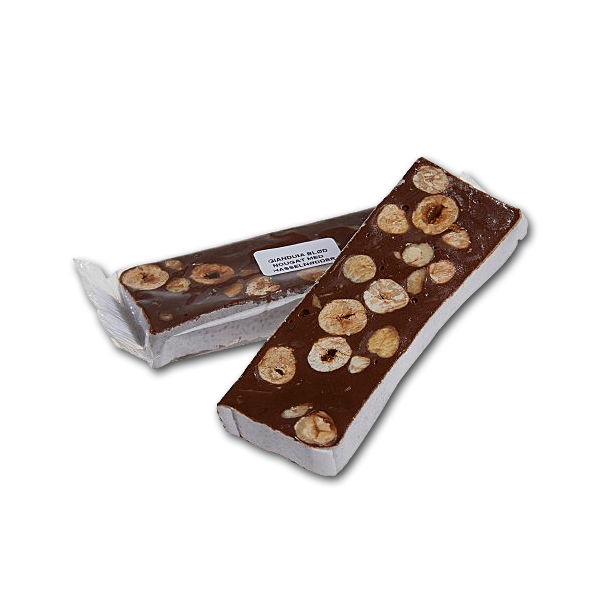 Fransk nougat med gianduia hasselndder