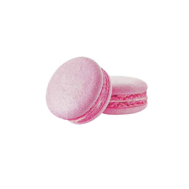 Macarons med hvid chokoladepasta og yoghurtsmag