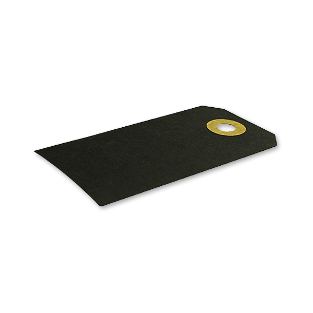 Sorte Manilamrker 25 stk 30 x 60 mm