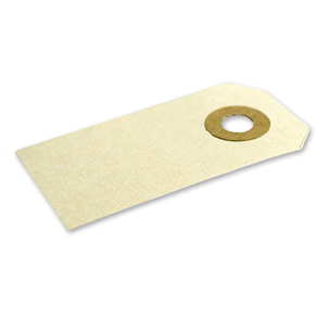 Cremefarvede Manilamrker 25 stk 40 x 80 mm